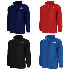 Giacca Sportiva Antivento Antipioggia Giubbino Impermeabile Calcio Uomo Bambino