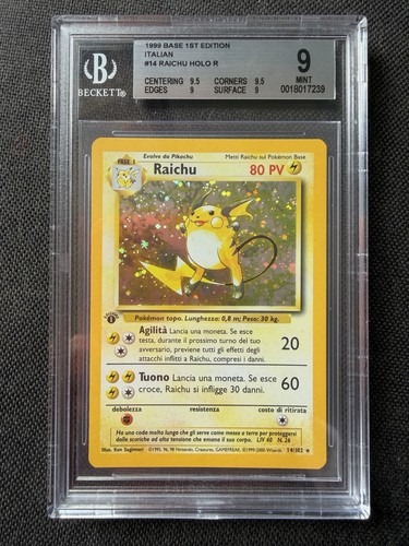 Raichu 102 bgs set base - bgs, 9
