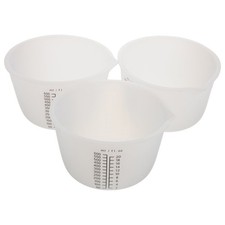  3 Pcs Coppe Silicone Coppa Di