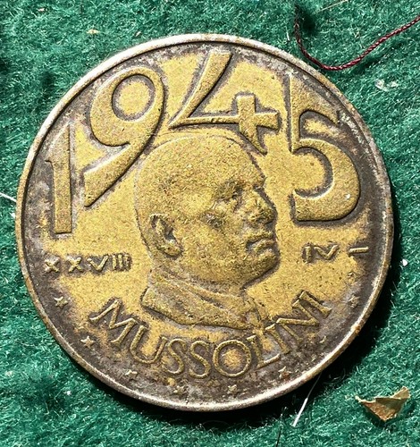 Moneta lire 1945 - moneta, ventennio