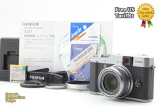 [N come nuovo/cappuccio] Fujifilm Fuji X20 12,0 megapixel fotocamera digitale bridge argento dal GIAPPONE