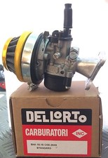 Carburatore Dellorto 2043 15.15 SHA +Filtro+Collettore Mini Moto Mini Cross Quad