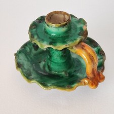 Bugia, candeliere in ceramica