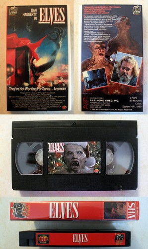 Vhs elves 1989 - vhs:, elves:
