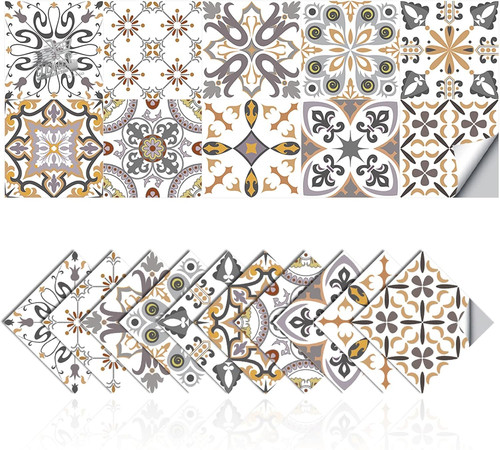 Adesivi piastrelle pvc mosaico - piastrelle,