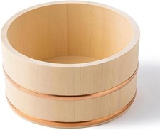 Secchiello da bagno Umezawa Woodworks Kiso Hinoki stile tradizionale...