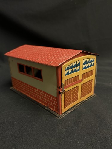 Piatto latta vintage garage