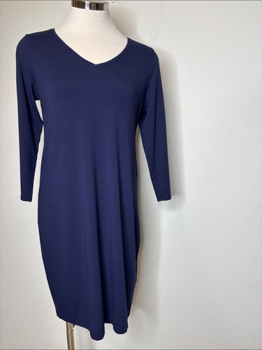 Abito eileen fisher - fisher, blu