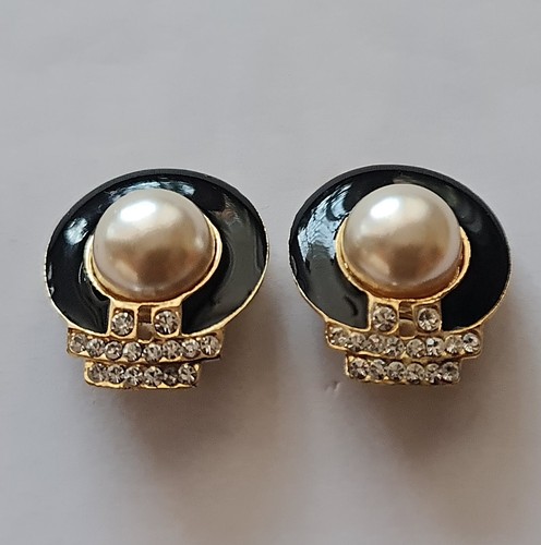 Orecchini clip metallo tono - orecchini,