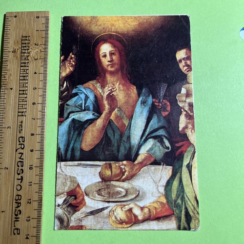 Pontormo cena emmaus - cena, di