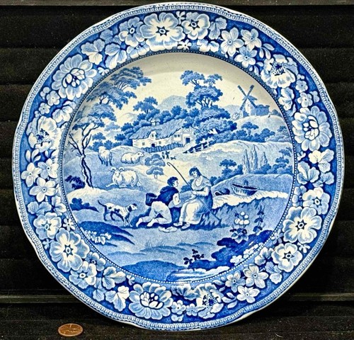Staffordshire scena pastorale - staffordshire,