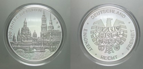 Medaglia germania dresda 2006 - germania,