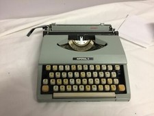 Vintage Retro 1970's Cased Portable Imperial Signet Typewriter Made In Japanese