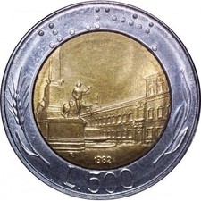 LOTTO N. 20 MONETE DA 500 LIRE
