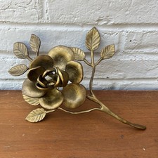 Portacandele vintage bronzo