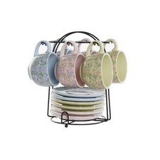 CAFE SET 6 DOLOMITE METAL