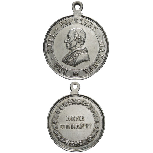 Medaglia leone xiii - medaglia,