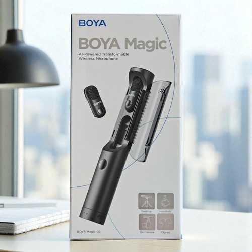 Boya magic microfono - magic-03,