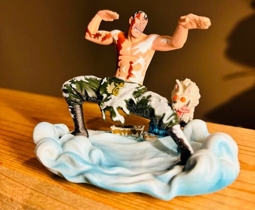 Impel down battle - battle, miniature