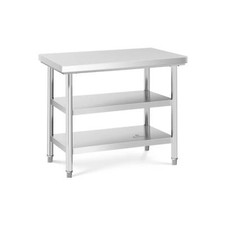 Tavolo acciaio inox con - tavolo,