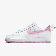 Nike Air Force 1 bianche rosa air force 1 low white pink DONNA ORIGINALI