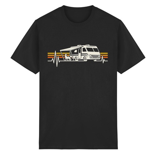 Shirt campeggio retrò - campeggio,