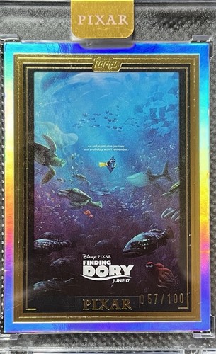 2025 topps pixar gold finding - pixar,