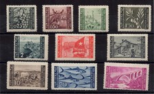 Istria costiera slovena - numero Zagabria n. 51/60 - MNH