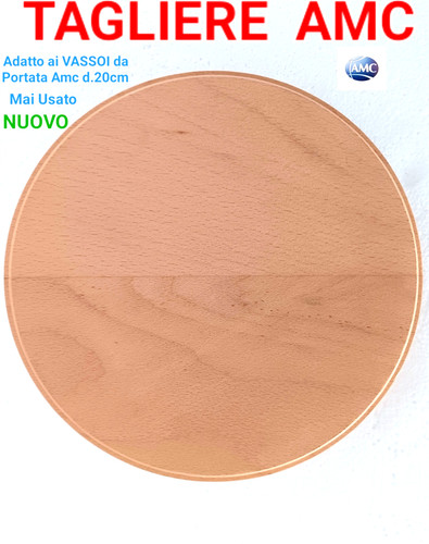 Tagliere rotondo legno - tagliere,