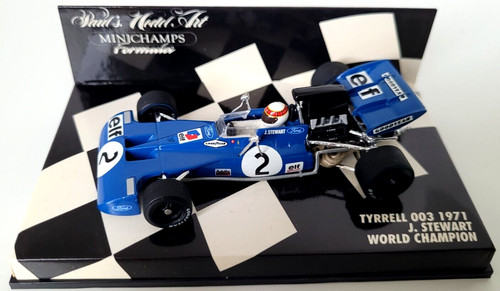 Minichamps stewart - 1:43, j.
