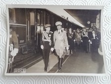 Foto Galeazzo Ciano Cortellazzo Principe Umberto Savoia Jugoslavia Stazione 