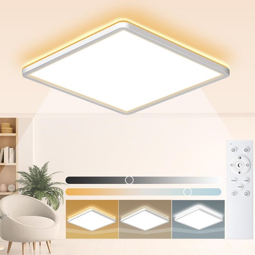 Plafoniera led dimmerabile - led, 24w