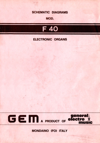 Gem f40 service manual - gem,