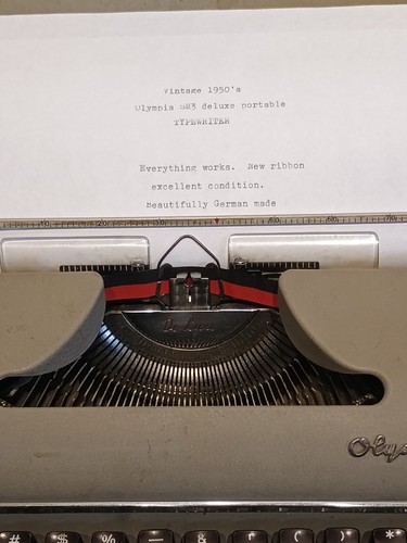 Macchina scrivere manuale - scrivere,