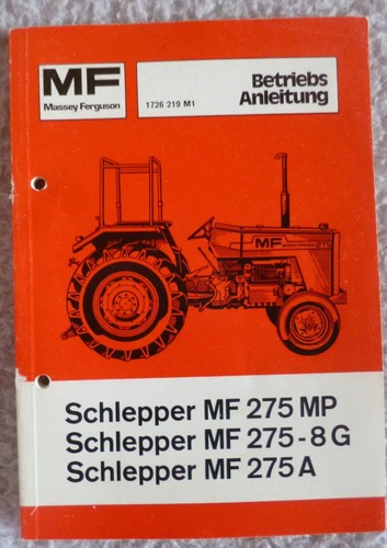 Trattore massey ferguson 275 - trattore,