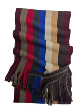 Sciarpa maglia fantasia righe