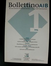 BOLLETTINO AIB n. 1-2004 /controllo bibliografico in Germania