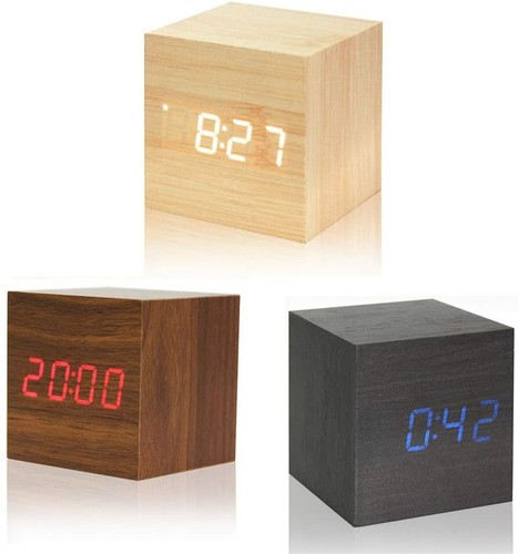 Cubo orologio sveglia digitale - cubo,