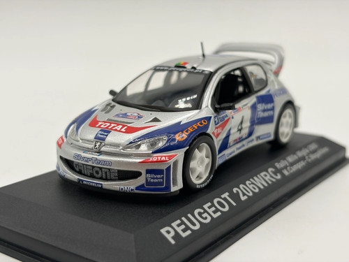 2003 peugeot 206 wrc - 1/43,