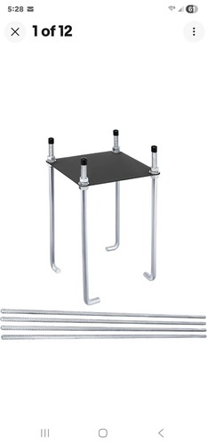 Kit ancoraggio canestro basket
