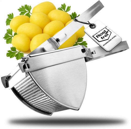 Pressa patate in acciaio - ®,