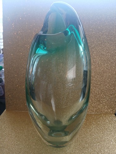 Pesante scultura vetro di - vetro,