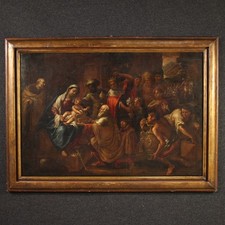Adorazione dei Magi dipinto