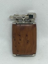 PIPE LIGHTER - ACCENDINO DA PIPA IN RADICA VINTAGE DA COLLEZIONE STEMMA TIGRE