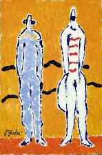 Antonio Vangelli olio su tela