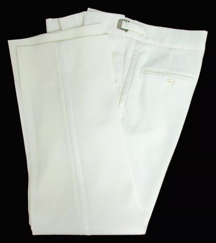 Pantalone smoking uomo - , bianco