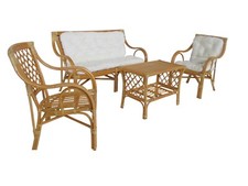 Salotto in canna  rattan