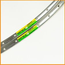 NOS AMBROSIO MONTREAL CERCHI 32 FORI BICI DA STRADA BICI VINTAGE 700C TUBOLAR...