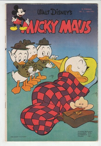 Topolino 1954 vecchio - 1954, n.5