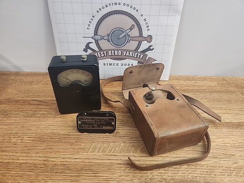 Rare vintage galvanometer with - rare,